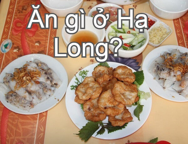 Bánh cuốn chả mực Hạ Long