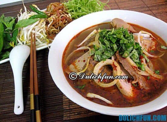 Bún Bò Huế – Đặc sản hàng đầu của Huế