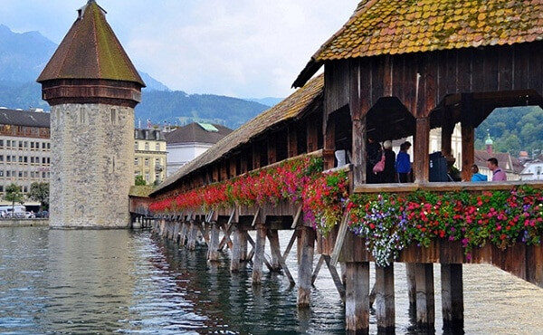 Cầu Chapel, biểu tượng của Lucerne