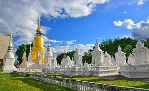 Chùa Wat Suan Dok tại Chiang Mai