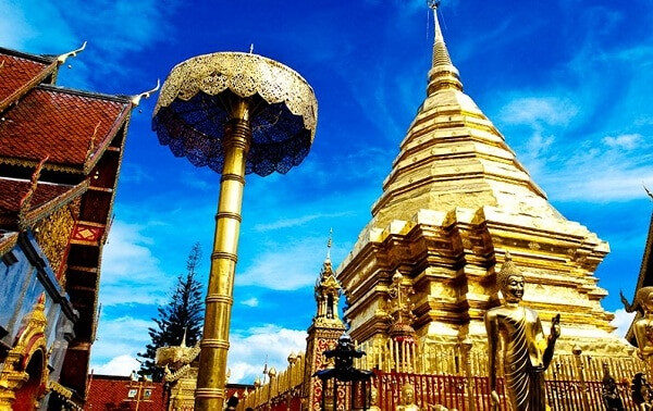 Chùa Wat Umong tại Chiang Mai