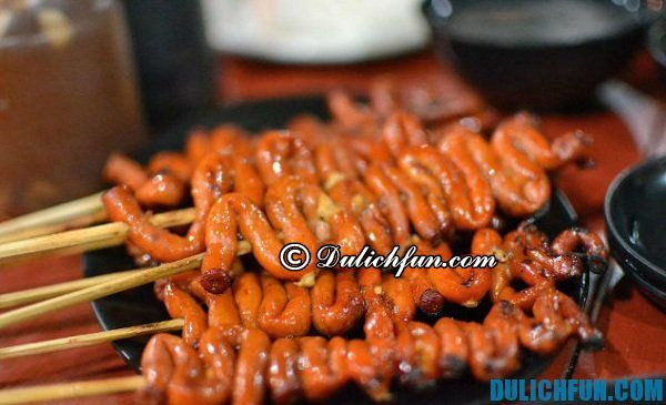 Gà nướng Isaw - Món ăn đường phố hấp dẫn của Philippines