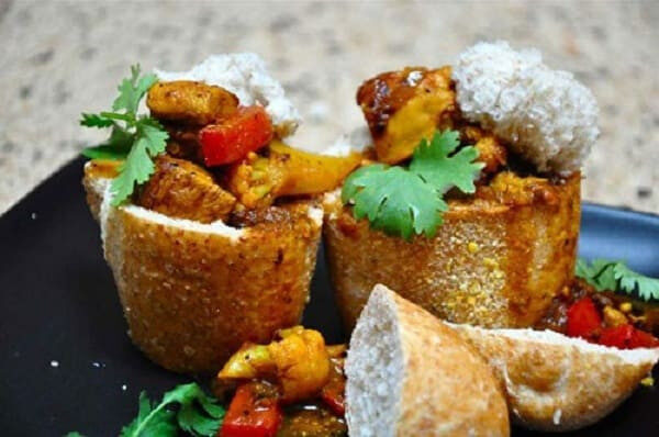 Món ngon Châu Phi - Bunny chow