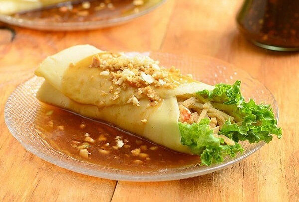 Món ngon đường phố Manila - Lumpiang Ubod