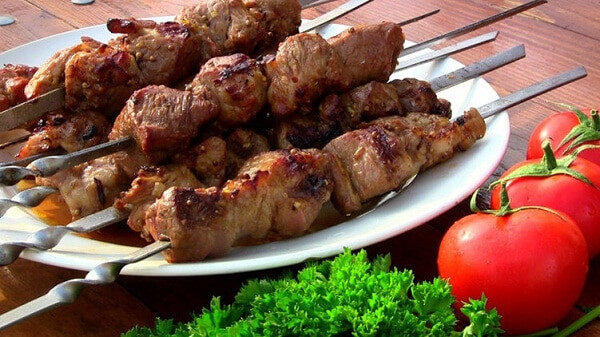 Shashlik - Đặc sản đường phố Kazakhstan