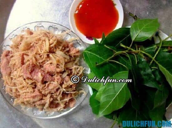 Thịt lợn muối chua – Đặc sản Hòa Bình