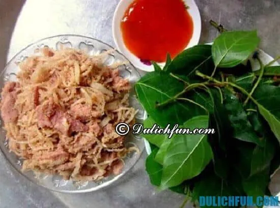 Thịt lợn muối chua – Đặc sản Hòa Bình