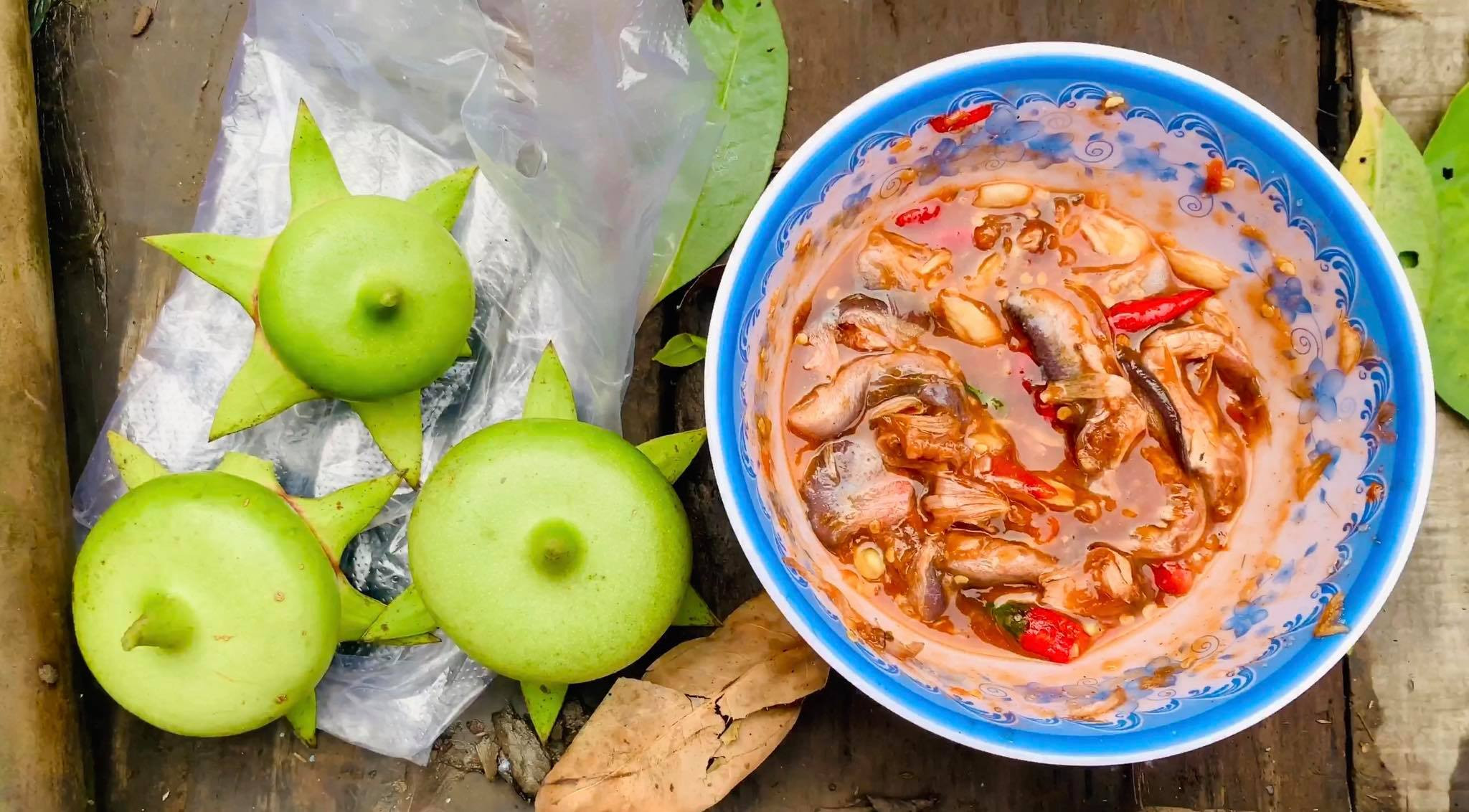 Bần chấm mắm.