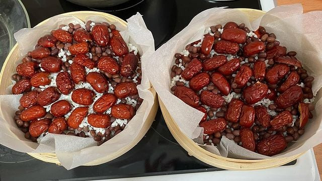 Bánh gạo nếp chà là