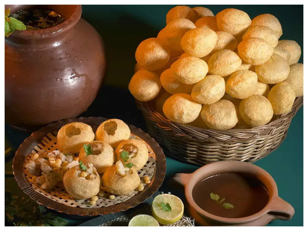 Bánh Golgappa - Món ăn vặt thú vị.