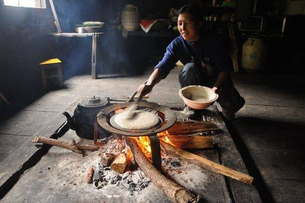 Bánh kiều mạch tại Vân Nam, Trung Quốc