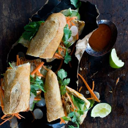 Bánh mì gà độc đáo