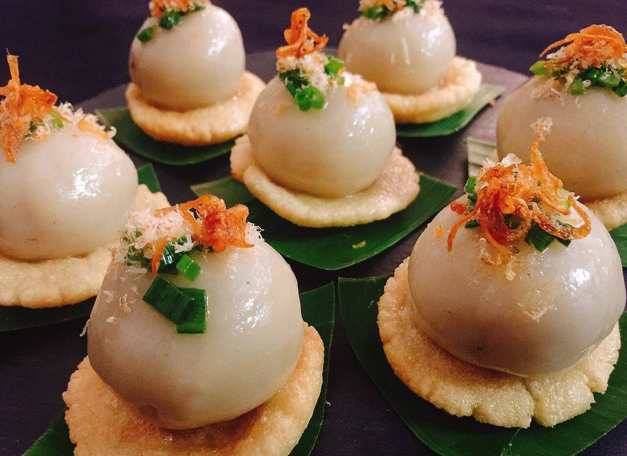 Bánh Nếp Ram Ít