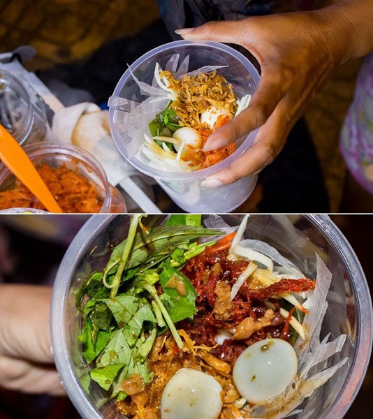 Bánh tráng trộn hấp dẫn