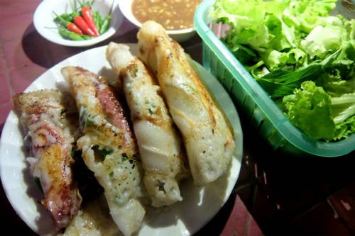 Bánh xèo mực