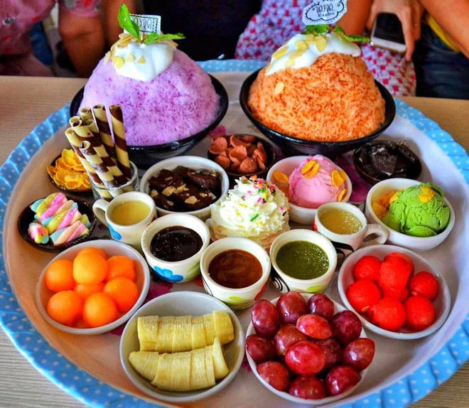 Bingsu – món đá bào mát lạnh