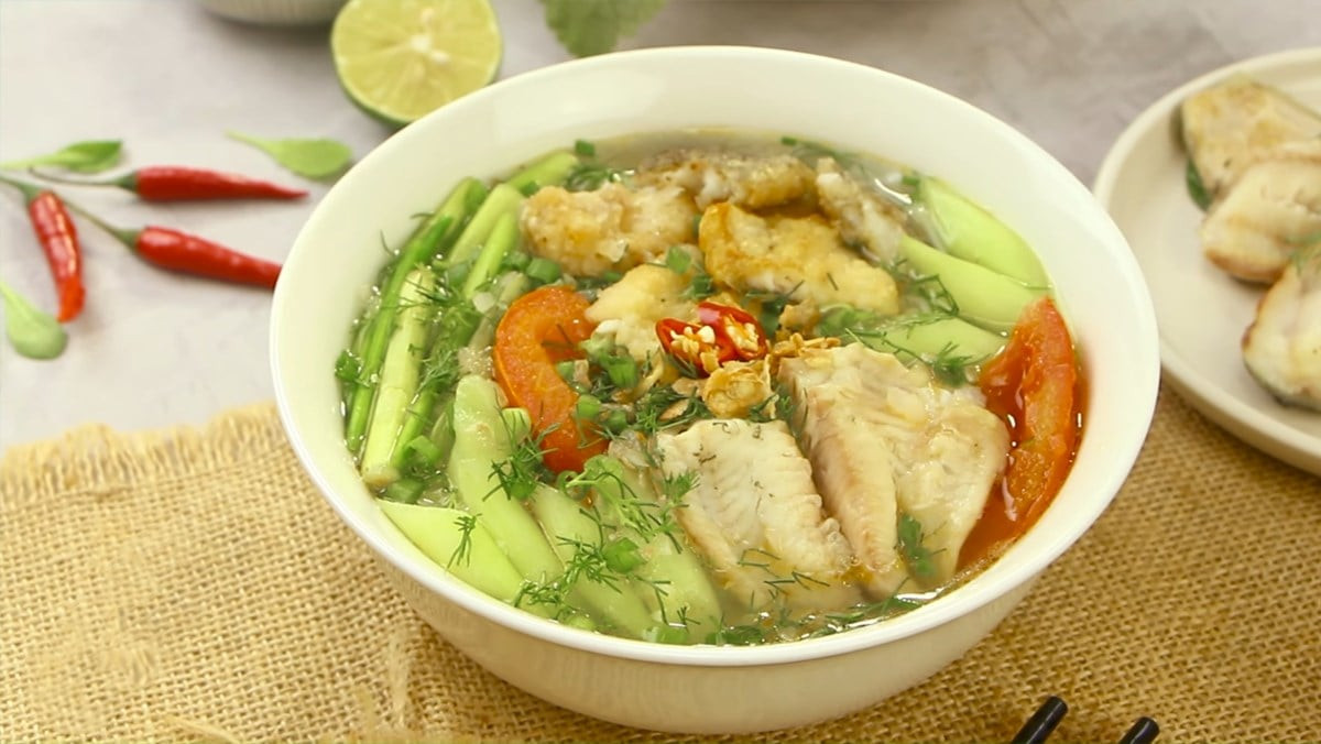 Bún cá rô đồng Hải Dương