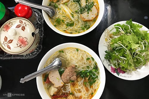 Bún chả cá