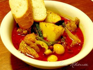 Cà ri Khmer đỏ