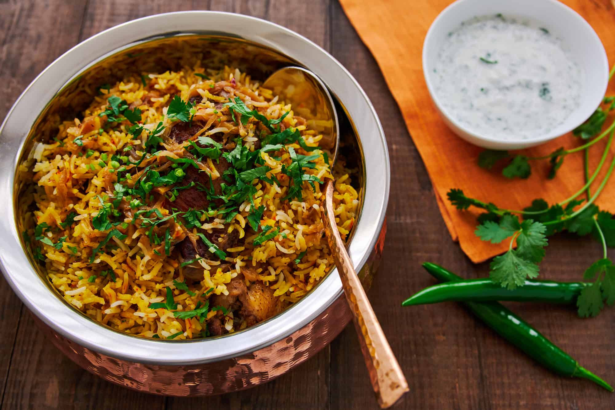 Cơm Biryani thịt gà