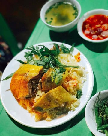 Cơm gà Phú Yên thơm ngon, hấp dẫn