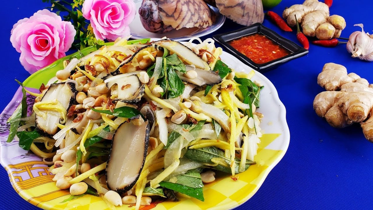 Gỏi ốc giác