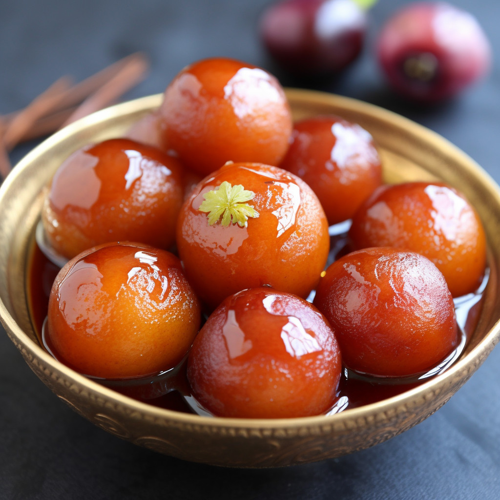 Gulab Jamun - Món ăn ngọt ngào cho dịp lễ.