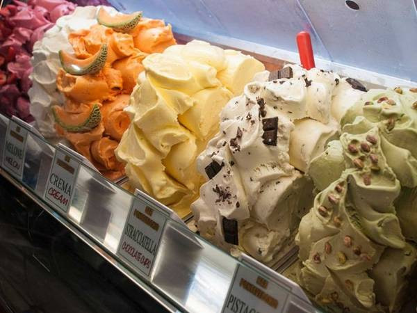 Italy nổi tiếng với món gelato