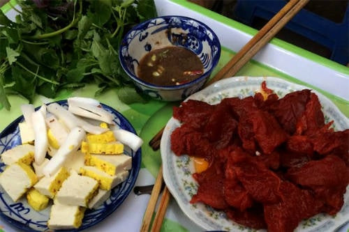 Sứa đỏ – món ăn chơi cầu kỳ đất Hà thành