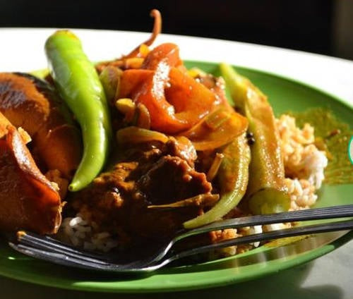 Nasi kandar (cơm cà-ri)