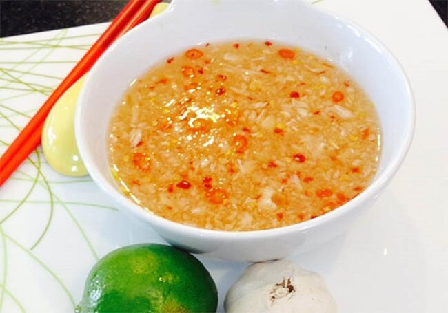 Nước chấm cho bánh xèo chay