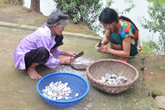 Sơ chế đất. Ảnh: Zing News.