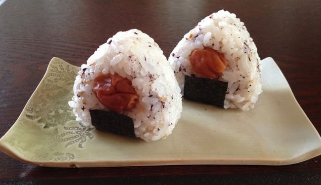 Umeboshi trong ẩm thực Nhật Bản