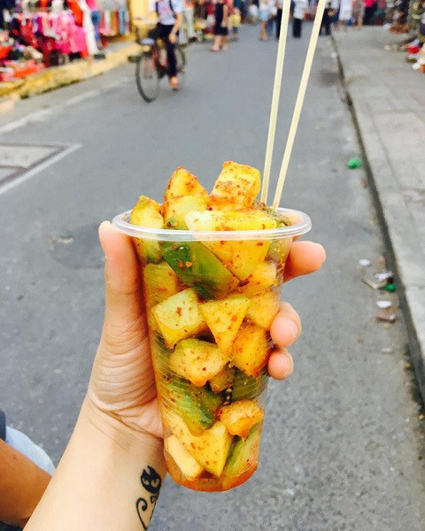 Xoài lắc tại Sài Gòn